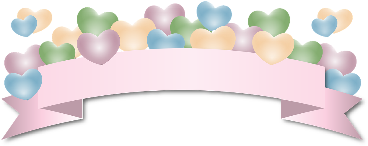 Heart Clipart (1280x640), Png Download