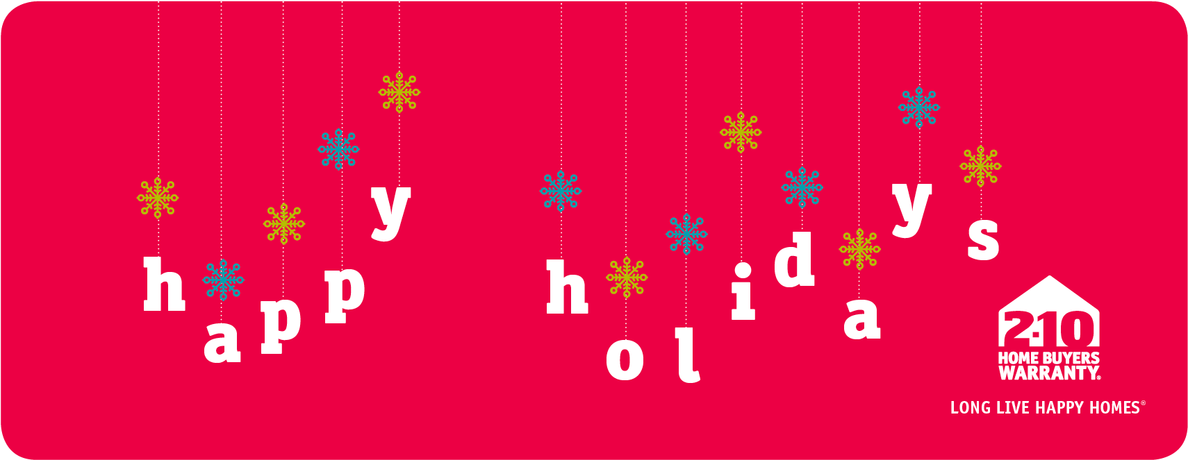 Holiday Email 2014 Banner - Graphic Design Clipart (1806x750), Png Download