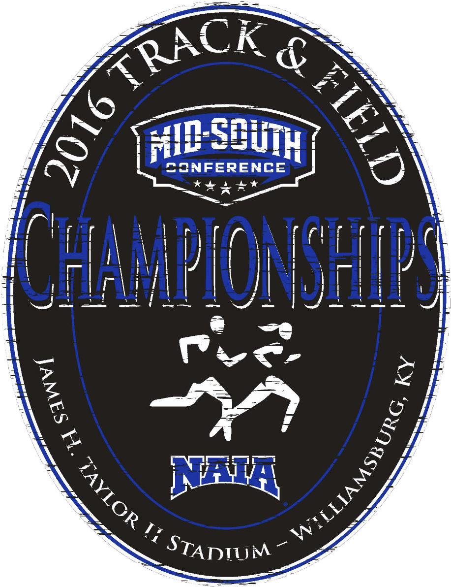 2016 Msc Track And Field Championships - Mid-south Conference Clipart (1050x1200), Png Download