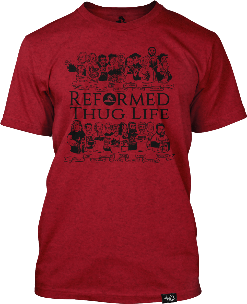Reformed Thug Life “heather Red” - Heritage Day T Shirt Clipart (1200x1192), Png Download