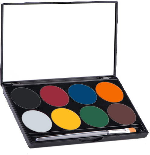 Pinturas Faciales Clipart (576x600), Png Download