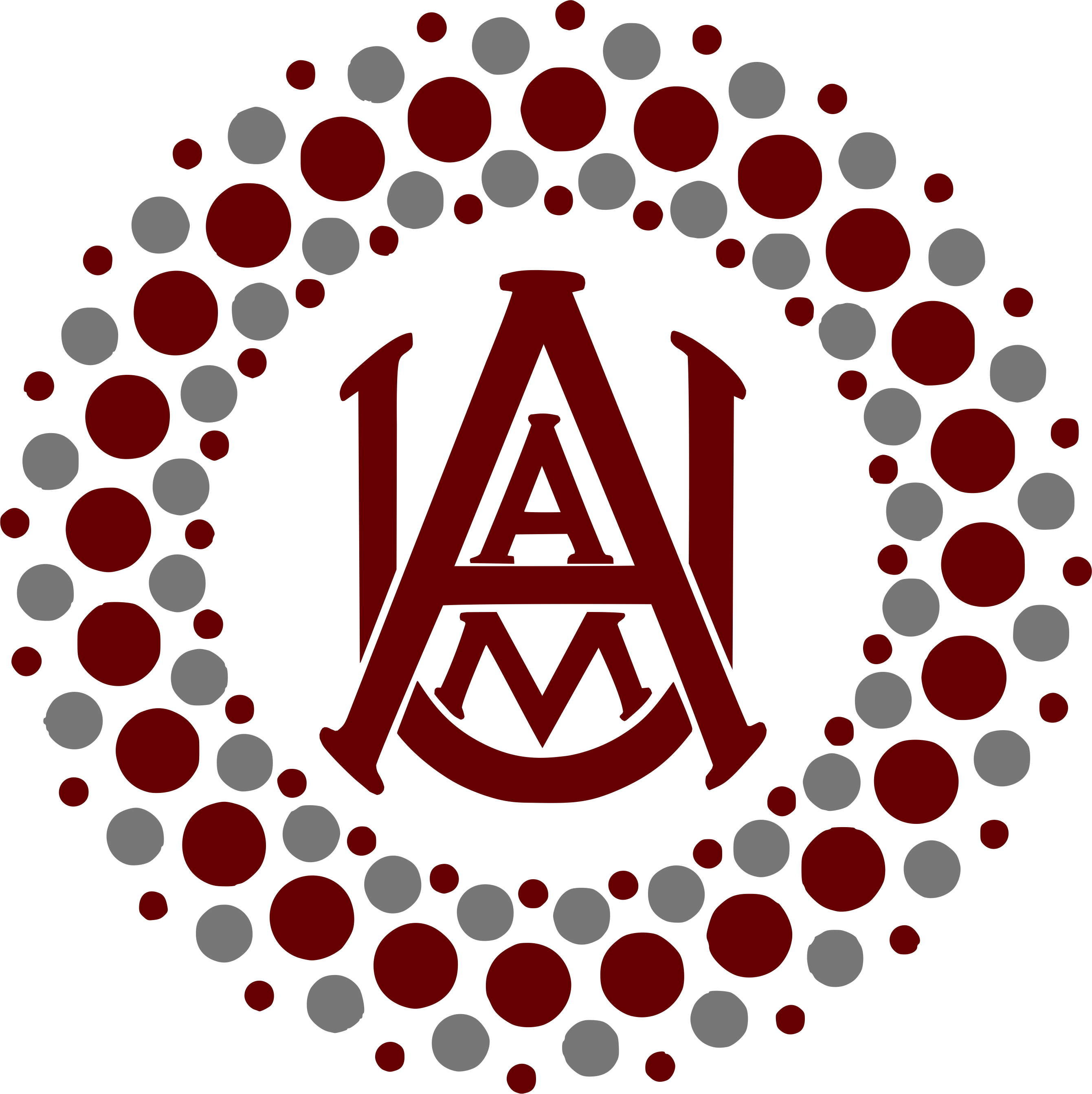 Alabama A&m Bulldogs Circle - Alabama A&m University Clipart (2681x2685), Png Download