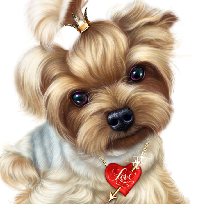139666188 3 Puppy Clipart, Cute Clipart, Dog Poster, - Valentine Puppies Clip Art - Png Download (681x700), Png Download