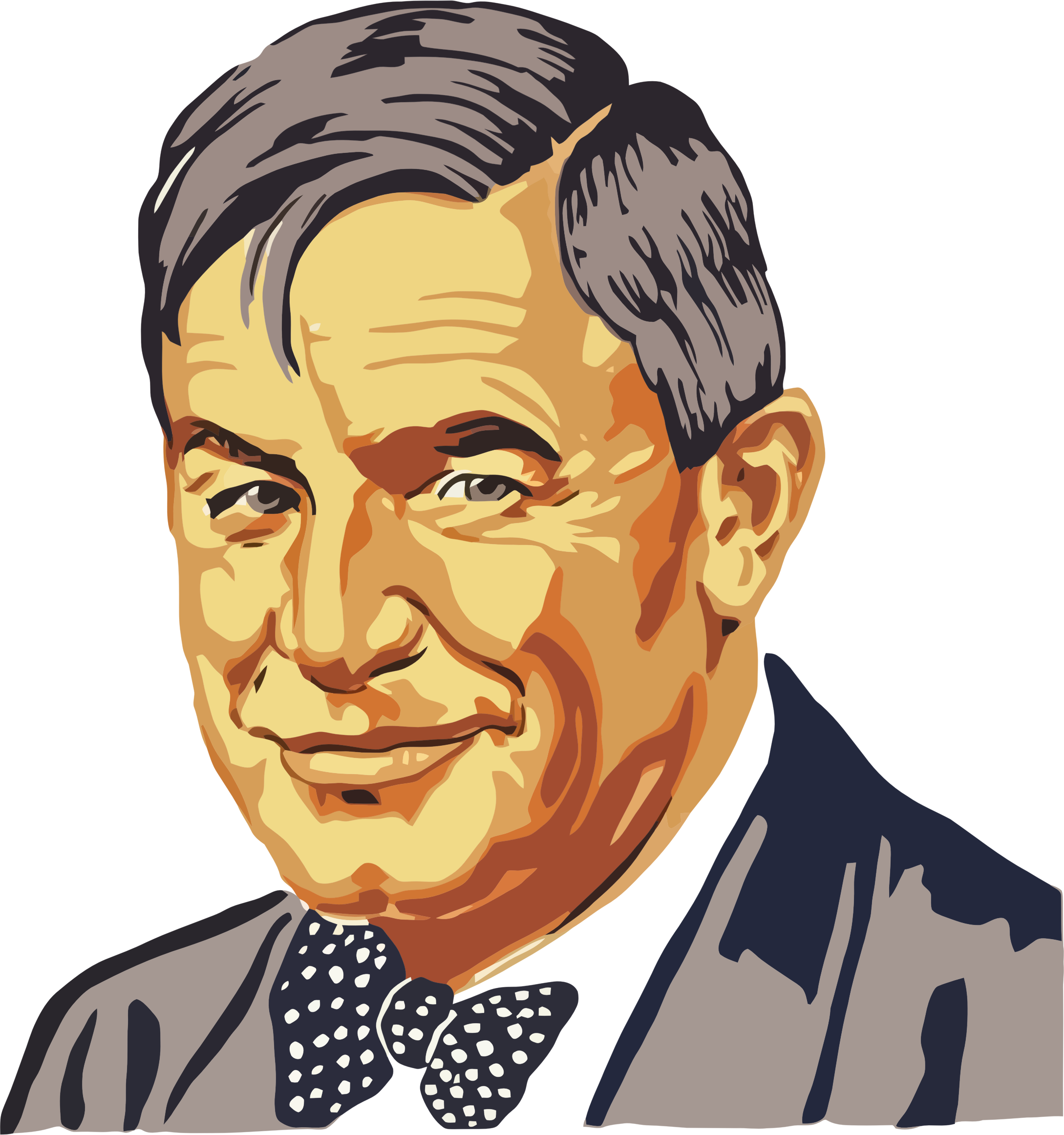 Actor Clipart Celebrity - Will Rogers - Png Download (2178x2324), Png Download