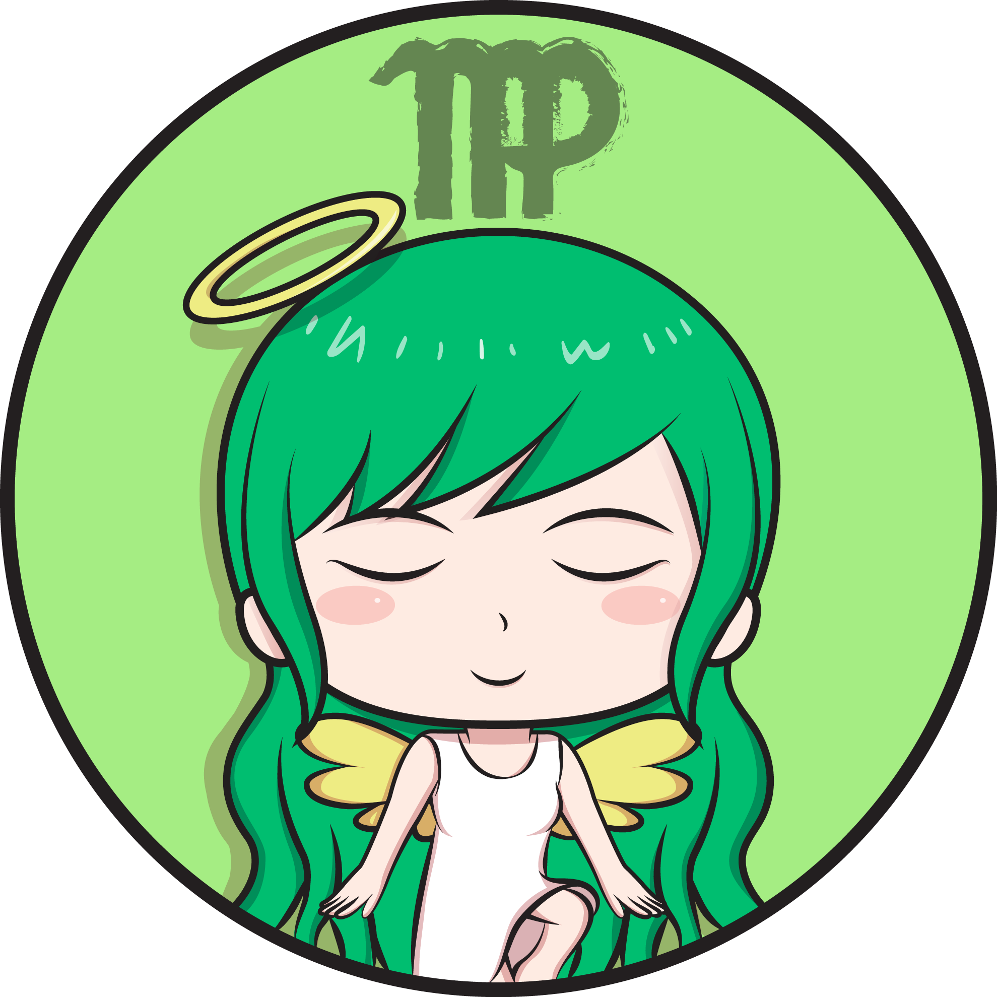 Virgo - Cartoon Clipart (1979x1979), Png Download
