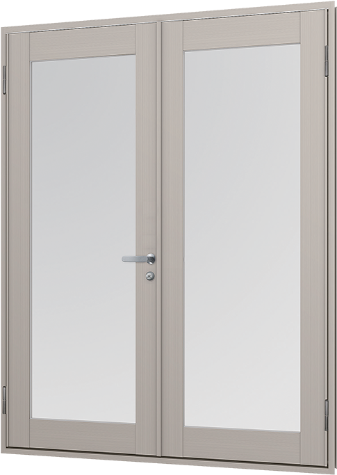 In-swing Door - Still Thai Glass House Door Clipart (800x700), Png Download