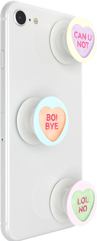 Popminis Sassy Hearts - Iphone Clipart (522x1000), Png Download