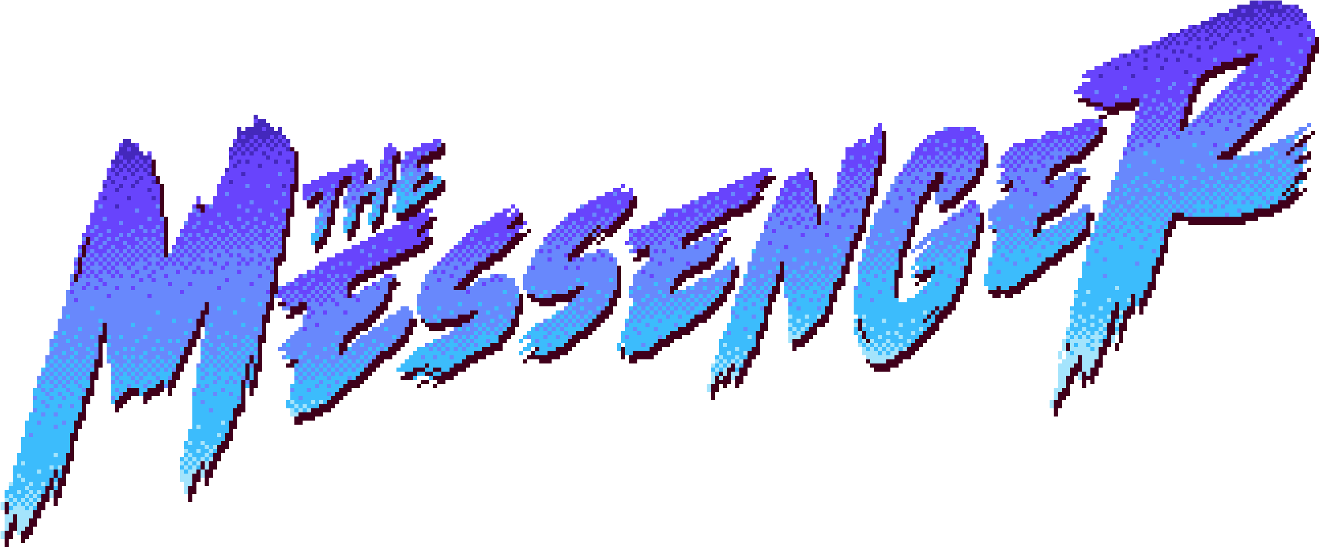 Themessenger Logo Alpha - Messenger Game Logo Png Clipart (2608x1096), Png Download