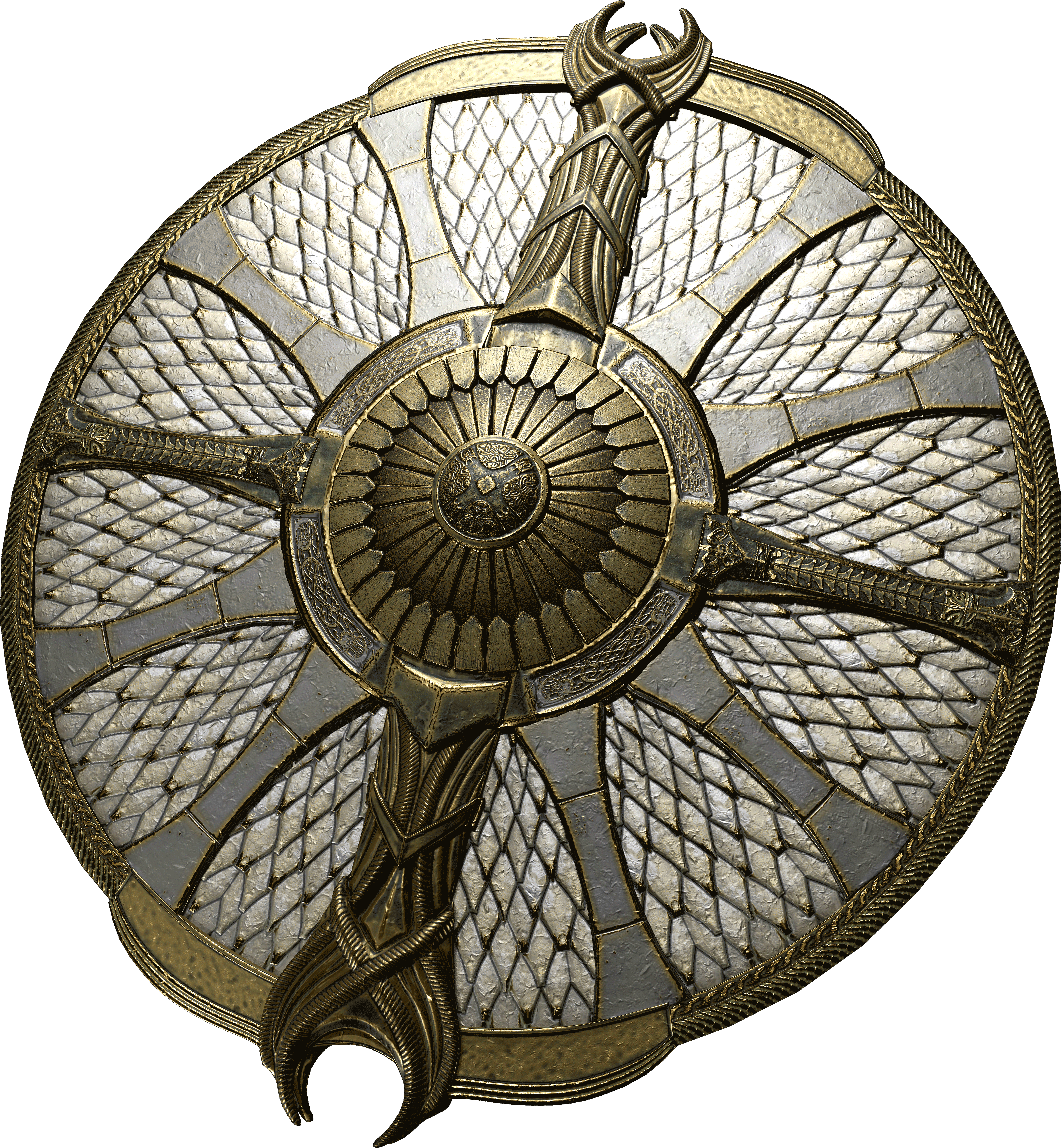 God Of War Logo Png - God Of War 2018 Shield Clipart (5819x6300), Png Download