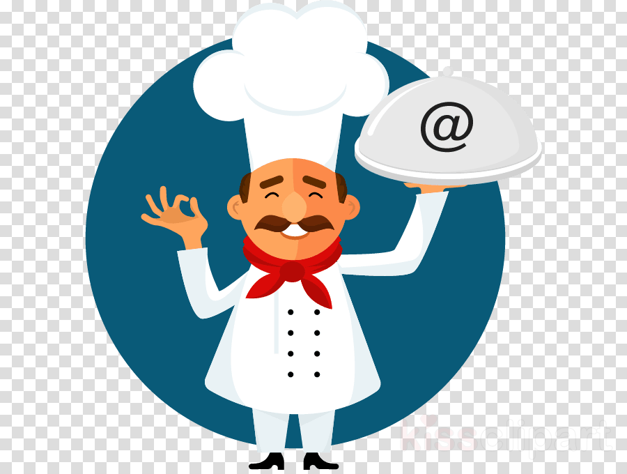 Chef With Food Image Png Clipart Italian Cuisine Indian - Snapchat Icon For Photoshop Transparent Png (900x680), Png Download
