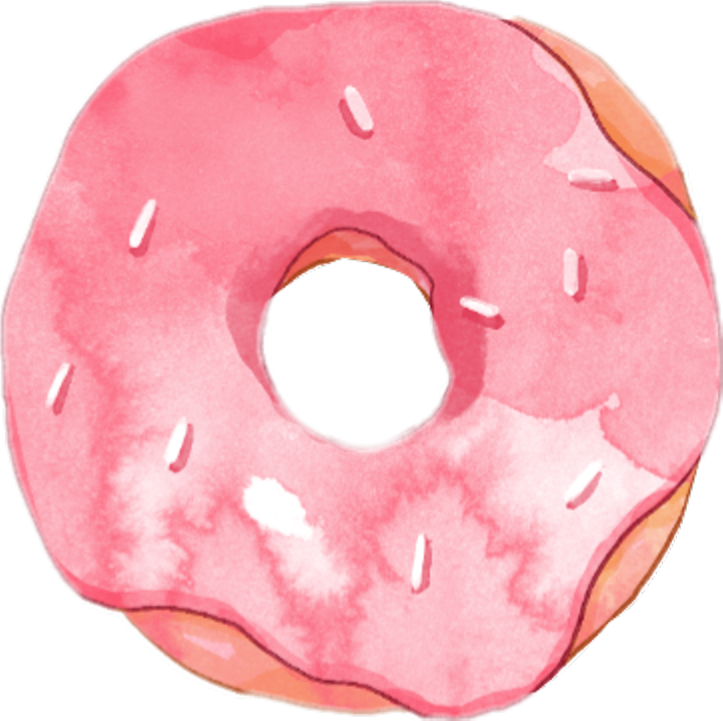 #donut #tumblr #aesthetics #candy - Ciambella Clipart (1024x1021), Png Download