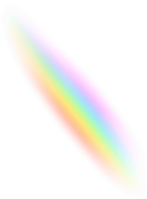 Arcoíris Cute Colorido Tumblr Amo Png - Picsart Rainbow Light Leak Overlay Clipart (480x726), Png Download
