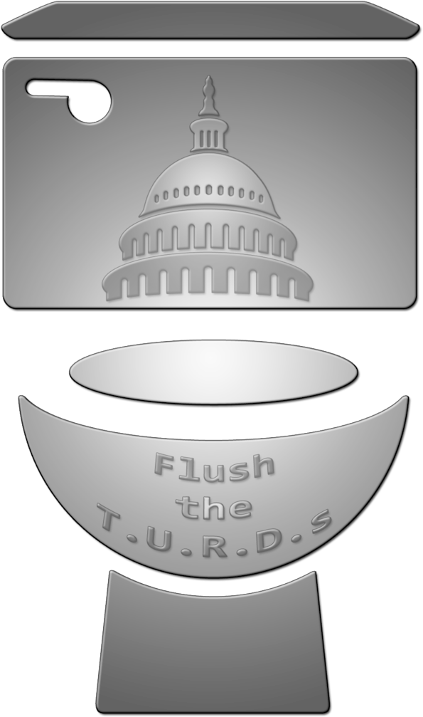 Flush The T - Unisex Public Toilet Clipart (1280x1280), Png Download