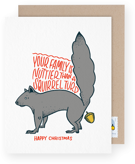 Benchpressed257 - Simple Pun Christmas Card Clipart (600x600), Png Download