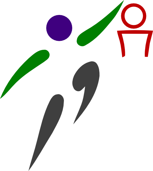 Basketball Logo Clip Art - Sports Logos Clip Art - Png Download (534x595), Png Download