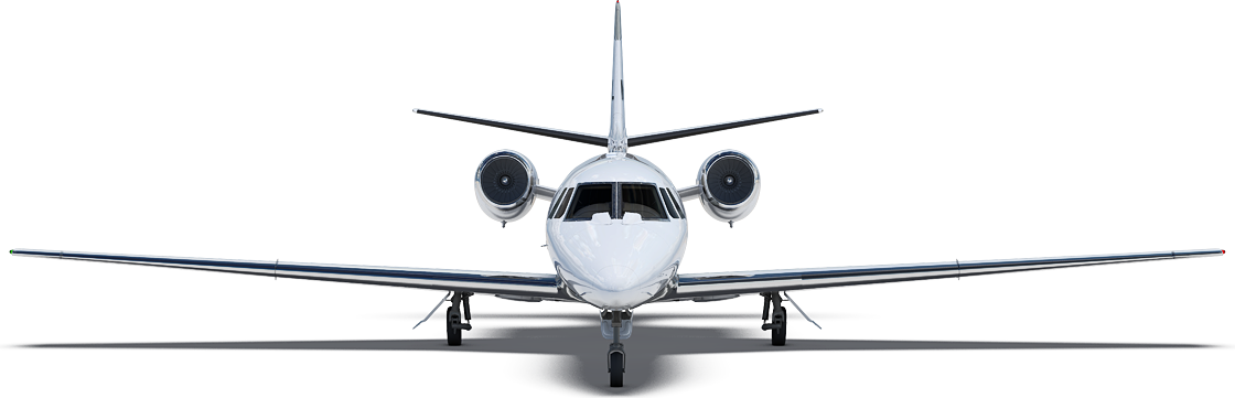 Jet Aircraft Png Free Download - Cessna Citation X Png Clipart (1120x361), Png Download