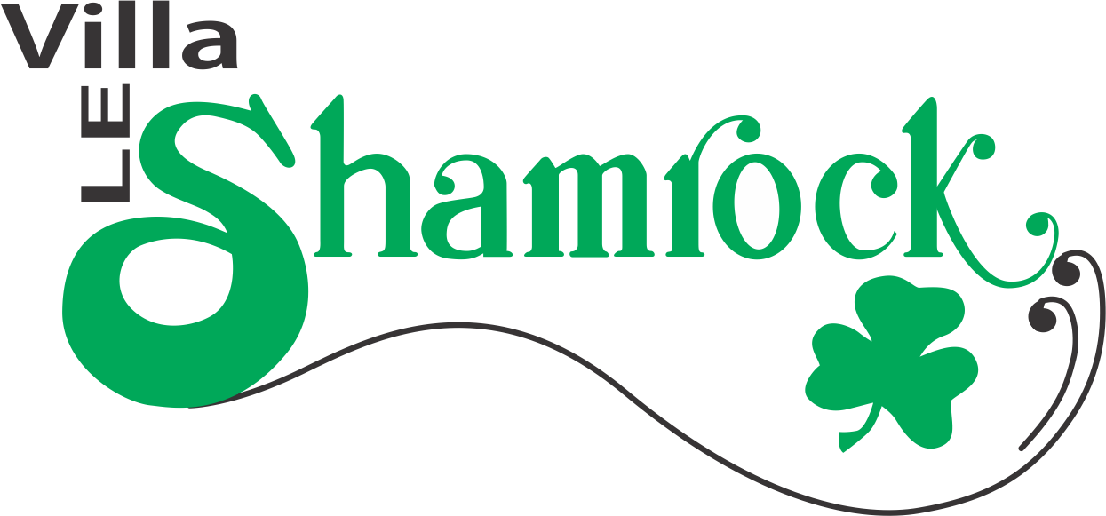 Résidence Villa Le Shamrock À Shannon Ville De Québec - Graphic Design Clipart (1245x581), Png Download