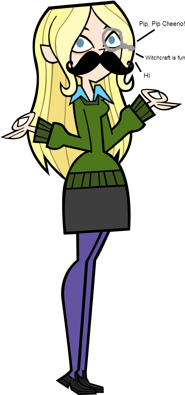 Total Drama Dawn Png - Total Drama Dawn Clipart (630x1326), Png Download