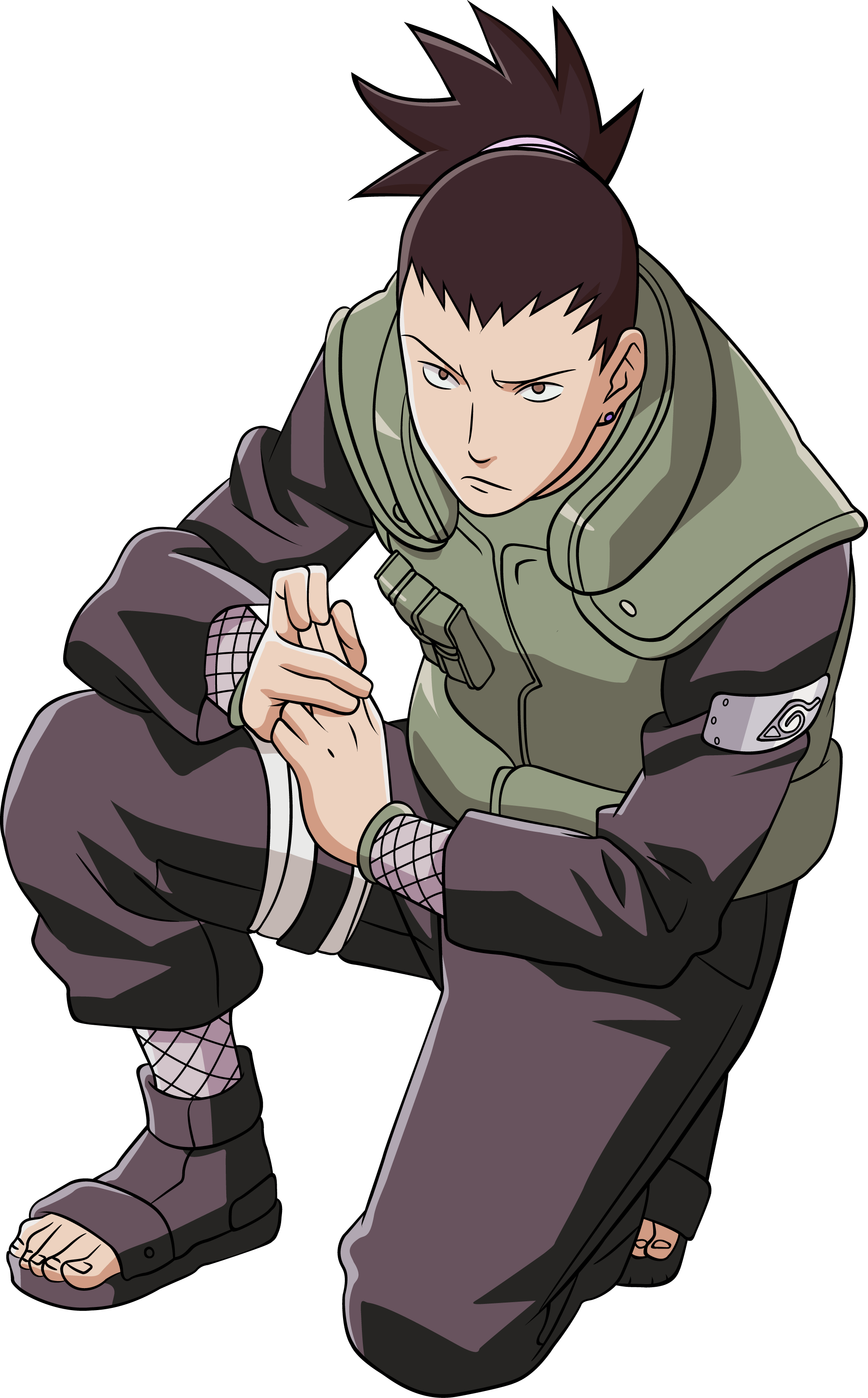 Download Png - Nara Shikamaru Clipart (1976x3180), Png Download