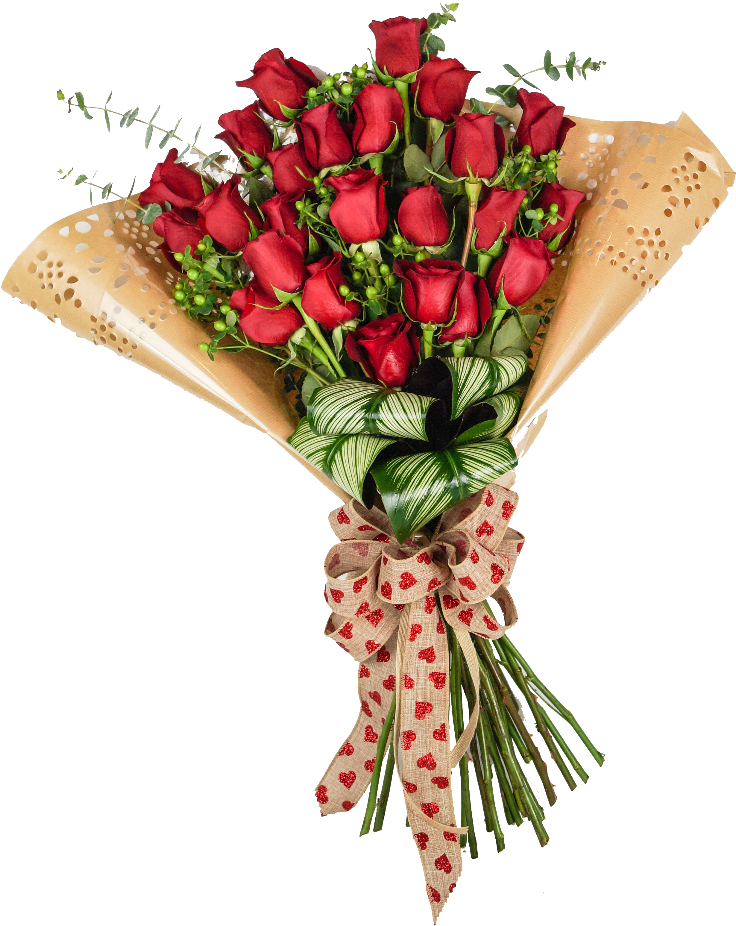 Rose-drama - Bouquet Clipart (2545x3184), Png Download