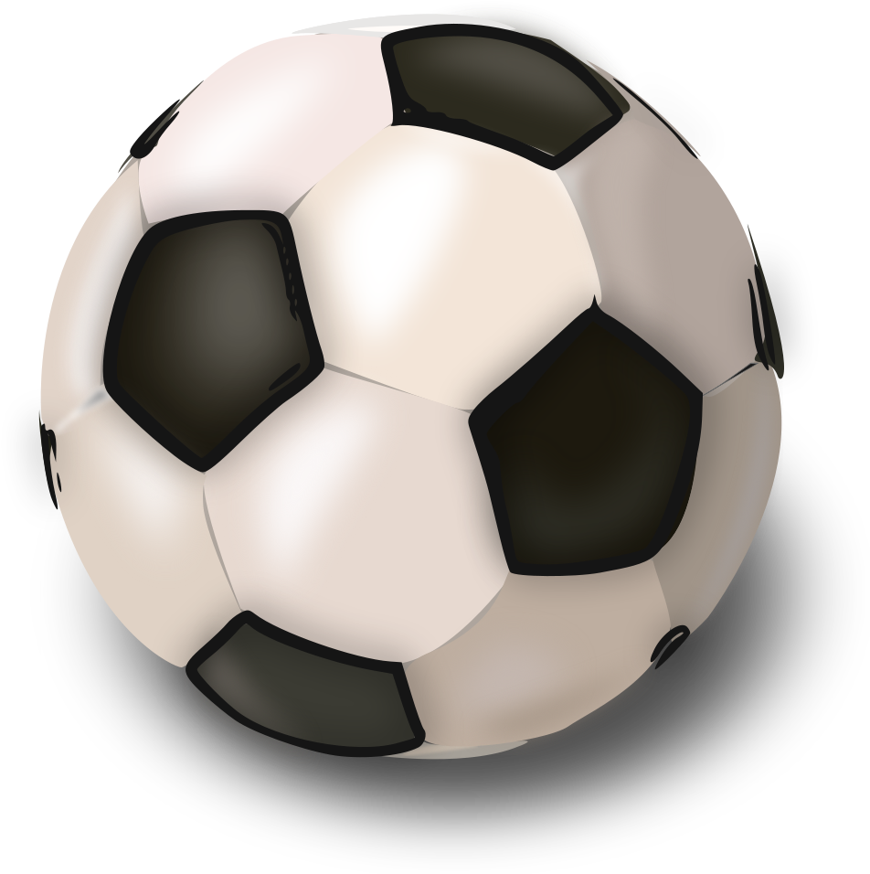 Football Adidas 2006svg Wikimedia Commons - Soccer Ball Clip Art - Png Download (1024x1024), Png Download