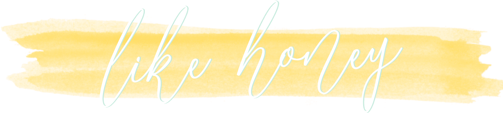 Like Honey - Calligraphy Clipart (1600x574), Png Download