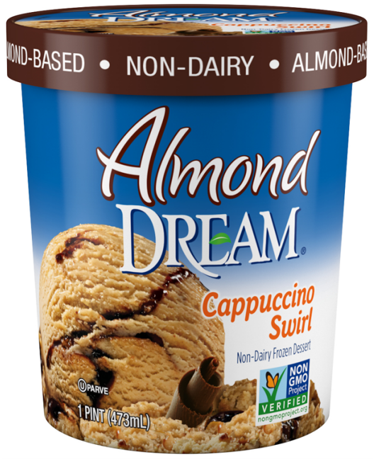 Almond Dream™ Cappucino Swirl - Almond Dream Ice Cream Toffee Clipart (1024x1024), Png Download