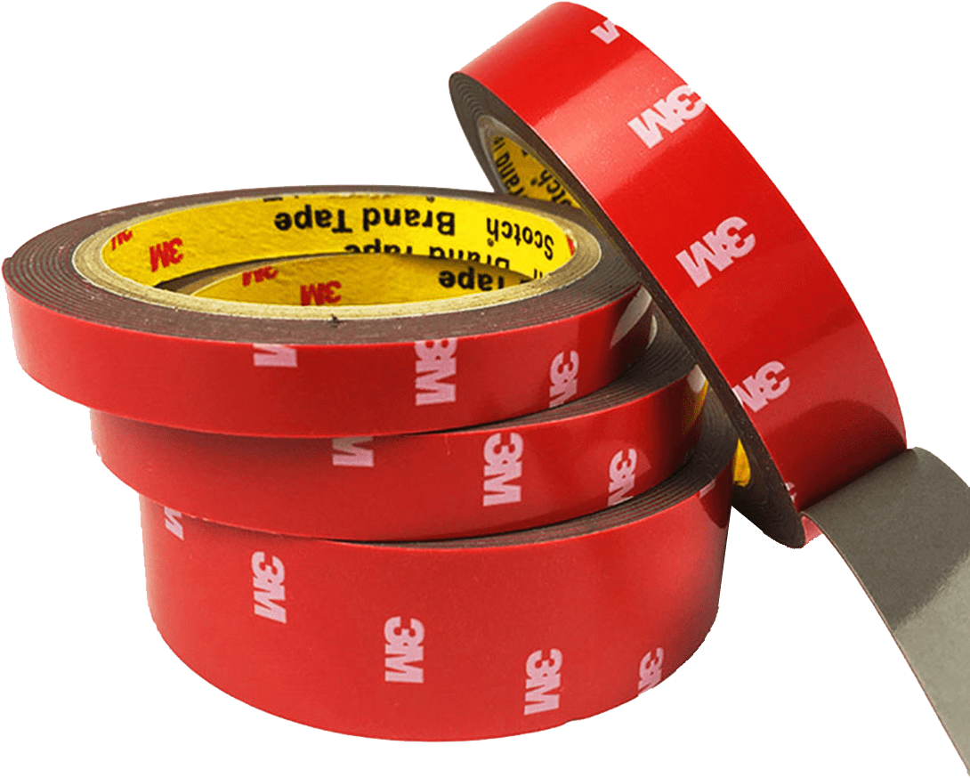 3m Strong Permanent Double Sided Super Sticky Tape Clipart (1111x1111), Png Download