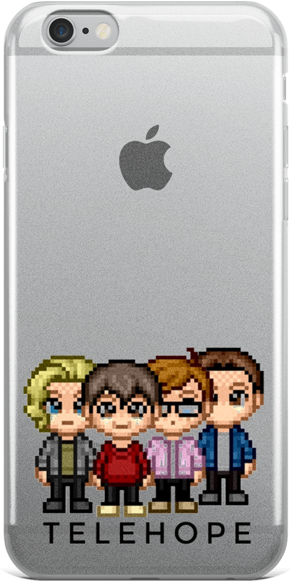 8-bit Iphone Case Clipart (1000x1000), Png Download