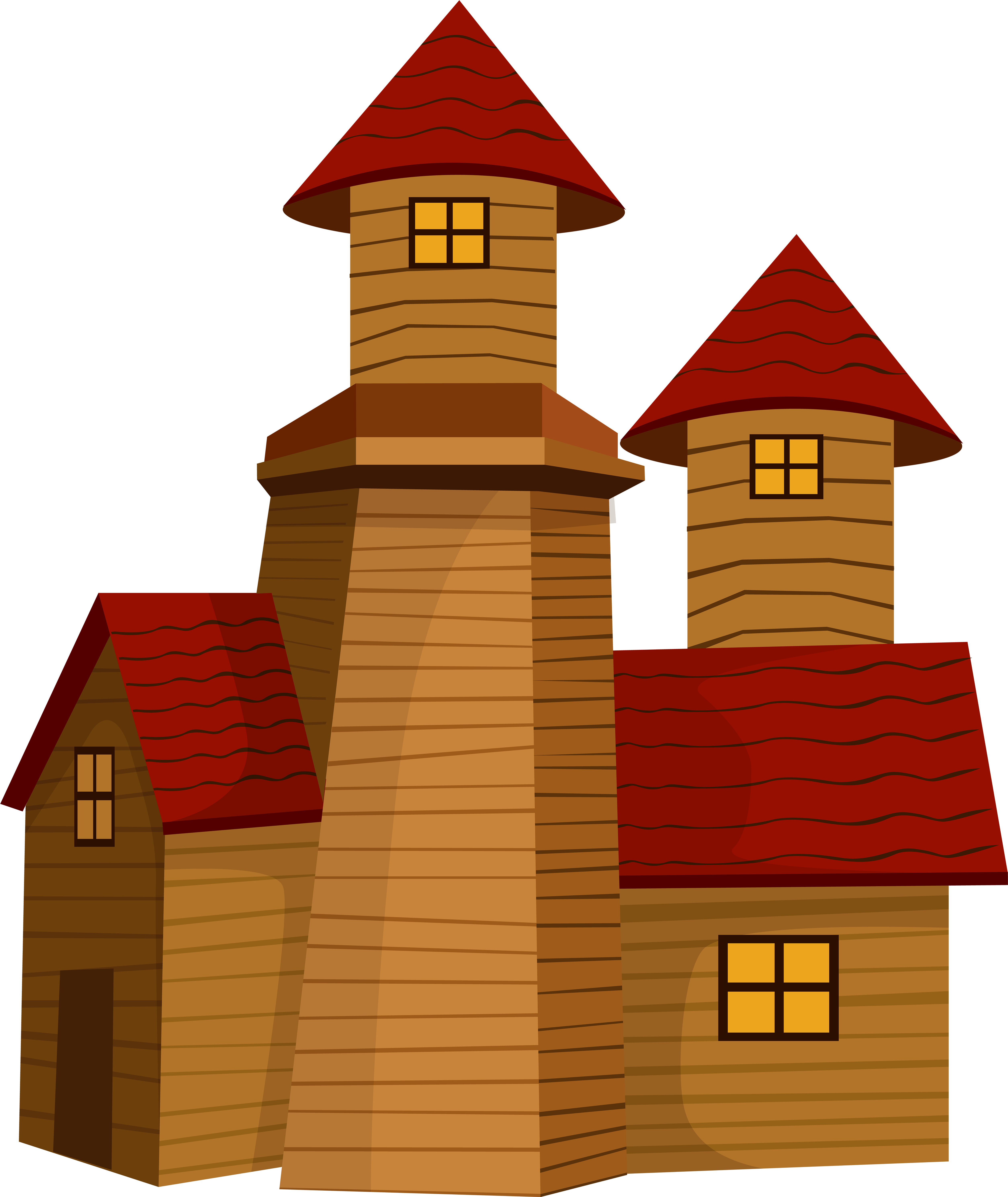 Old Castle Transparent Png Clip Art Image - Old Castle Clipart (5051x6000), Png Download