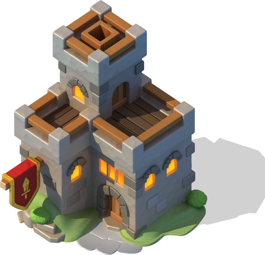 Siege Tower B - Lego Clipart (851x819), Png Download