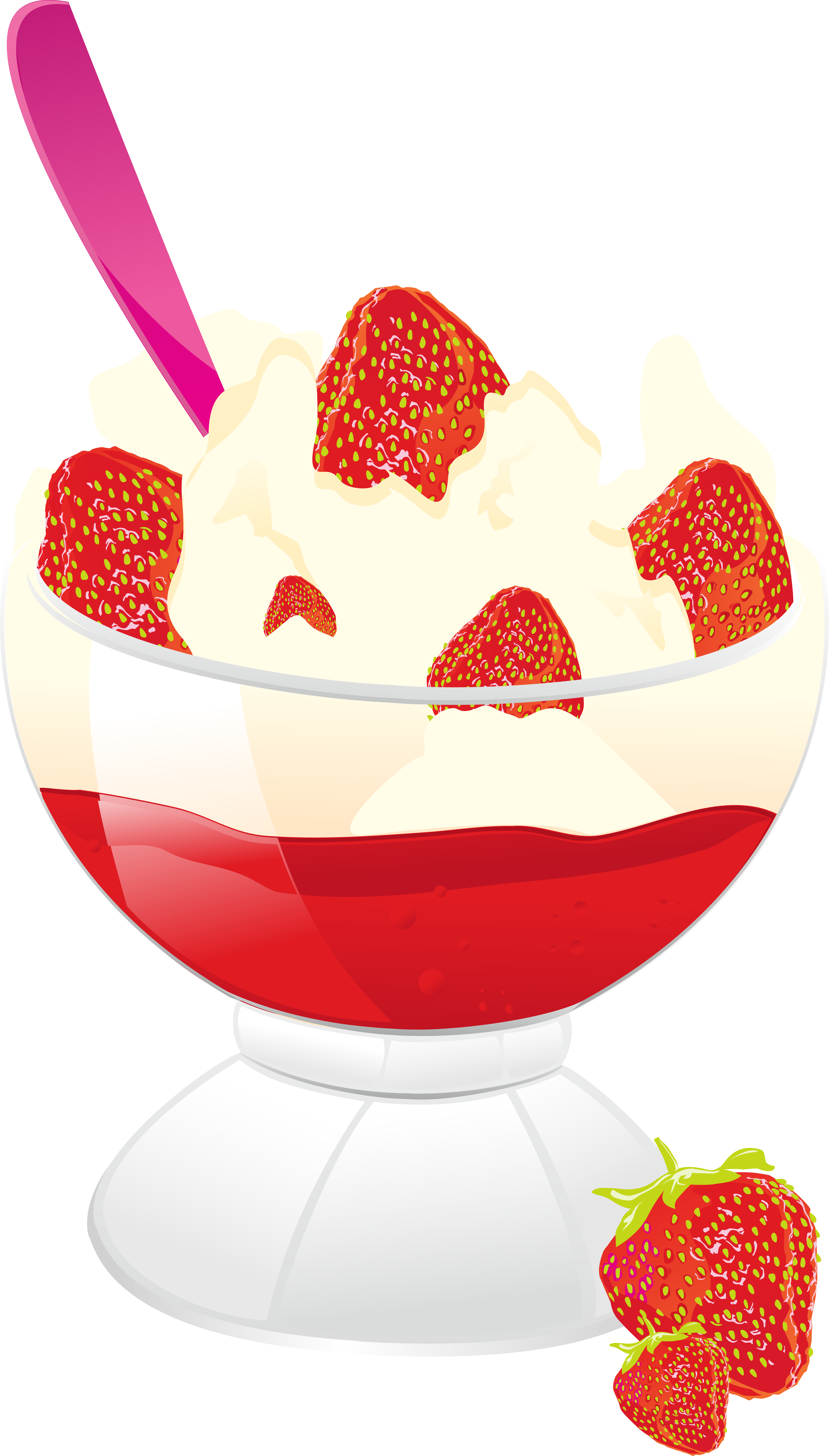 Product Vector Yogurt Clipart (3604x6332), Png Download