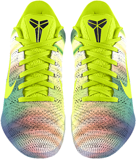 Nike Kobe 11 Elite Northern Lights Clipart (681x681), Png Download