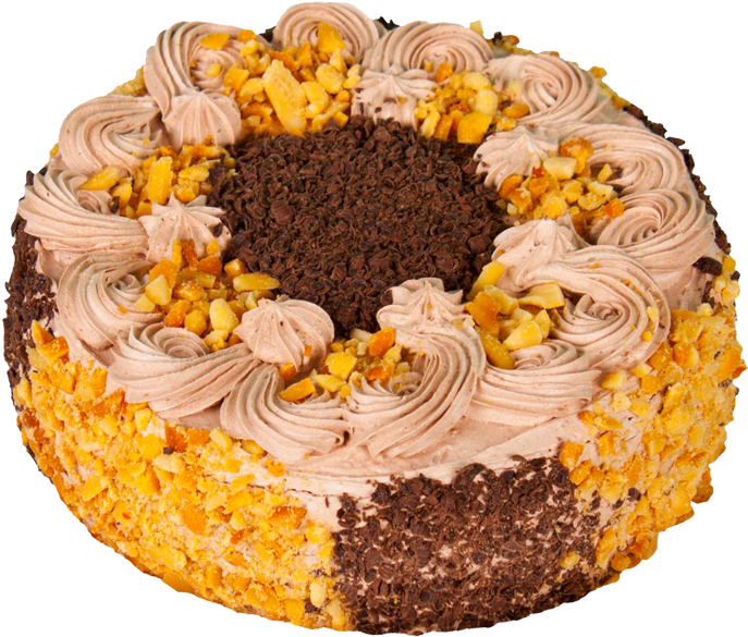 Clipart Cake German Chocolate Cake - Png Download (687x585), Png Download