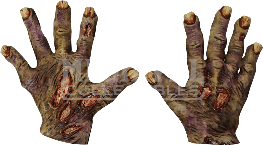 Zombie Gloves Clipart (850x850), Png Download