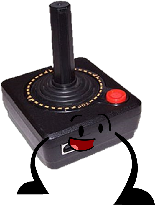 Atari Joystick Png Clipart (781x719), Png Download