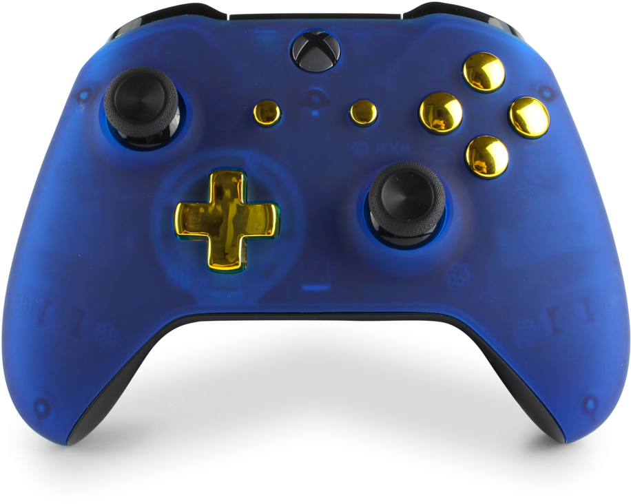 Best Custom Ps4 Controller , Png Download - Blue Supreme Clipart (916x732), Png Download