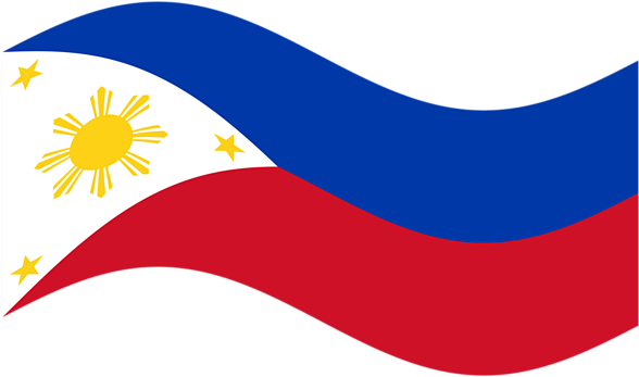 Bleed Area May Not Be Visible - Philippines Waving Flag Png Clipart (600x600), Png Download