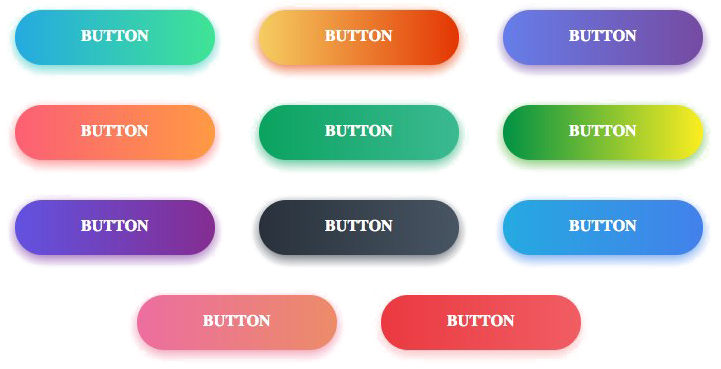 Gradient Button Download Transparent Png Image - Button Gradient Blue Png Clipart (1024x600), Png Download