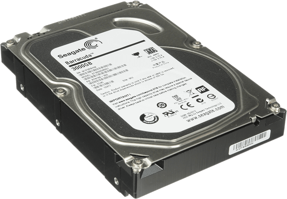 Seagate Barracuda 2tb - Seagate 2tb Internal Hard Disk Clipart (993x689), Png Download