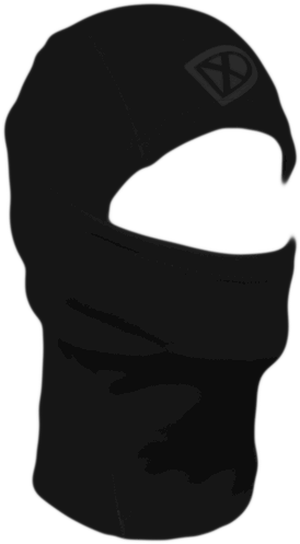 Ninja Mask -solid Color Cold Gear - Silhouette Clipart (494x659), Png Download