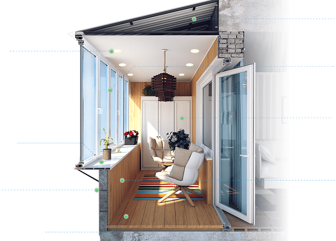 Loggia Balcony Clipart (1145x823), Png Download