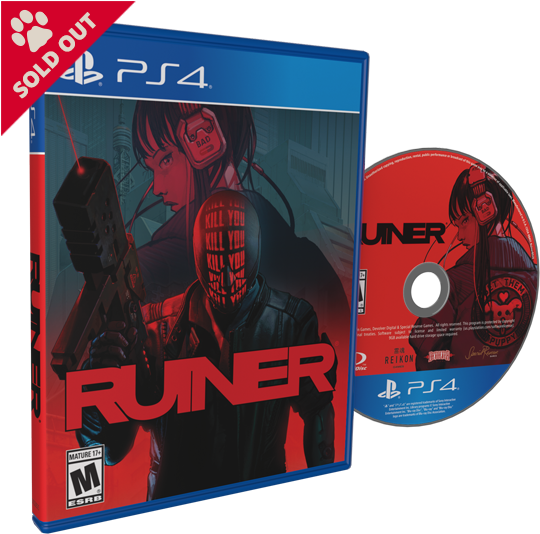 Ruiner [ps4] - Playstation 4 Clipart (570x547), Png Download