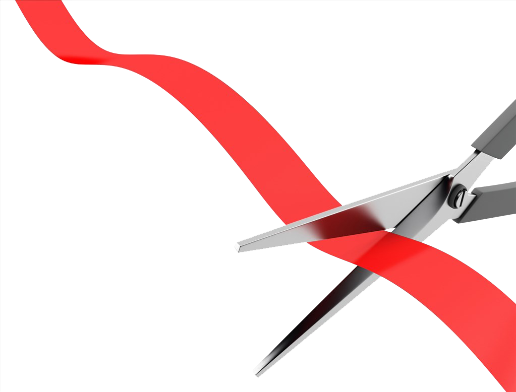 Ribbon Cutting Png , Png Download - Ribbon Cutting Clipart (1023x778), Png Download