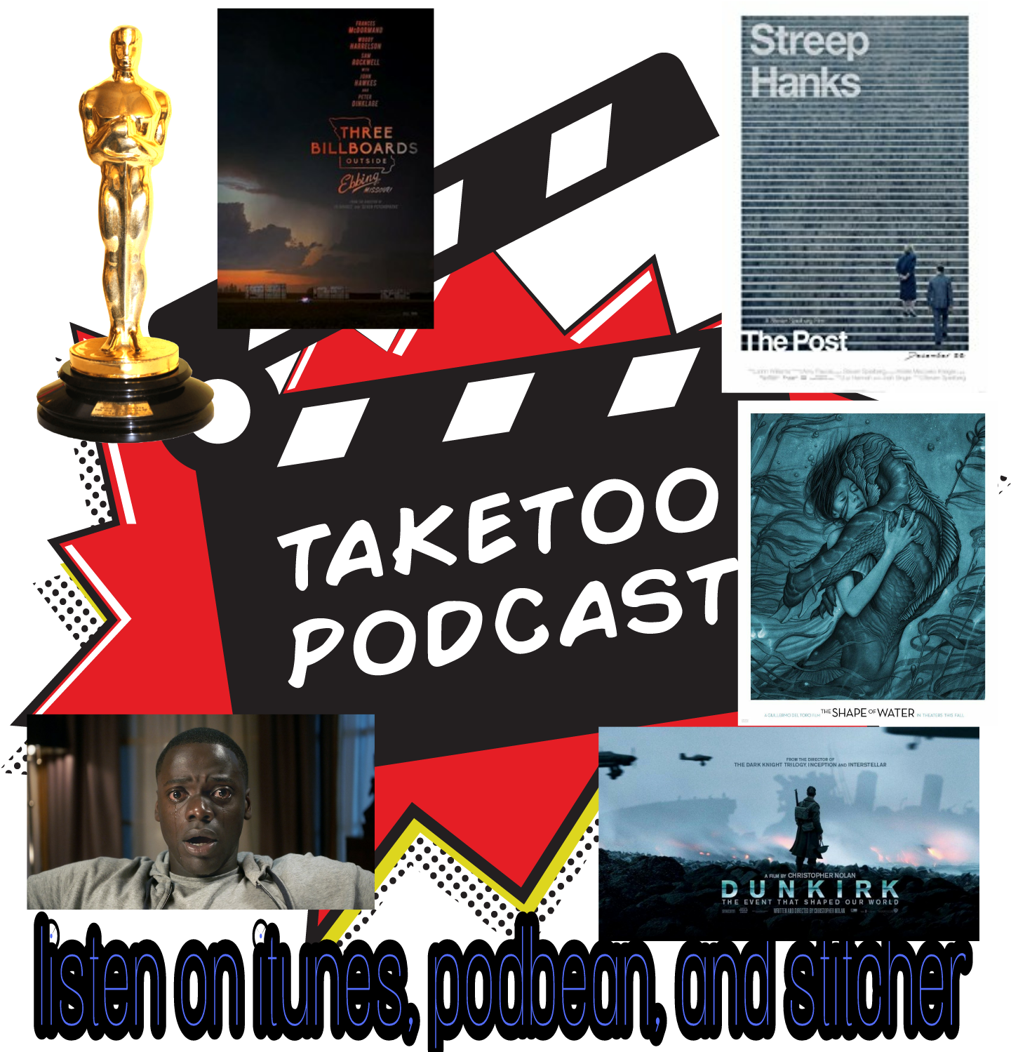 Oscar Nominations Rapid Reaction Show - Flyer Clipart (1441x1499), Png Download
