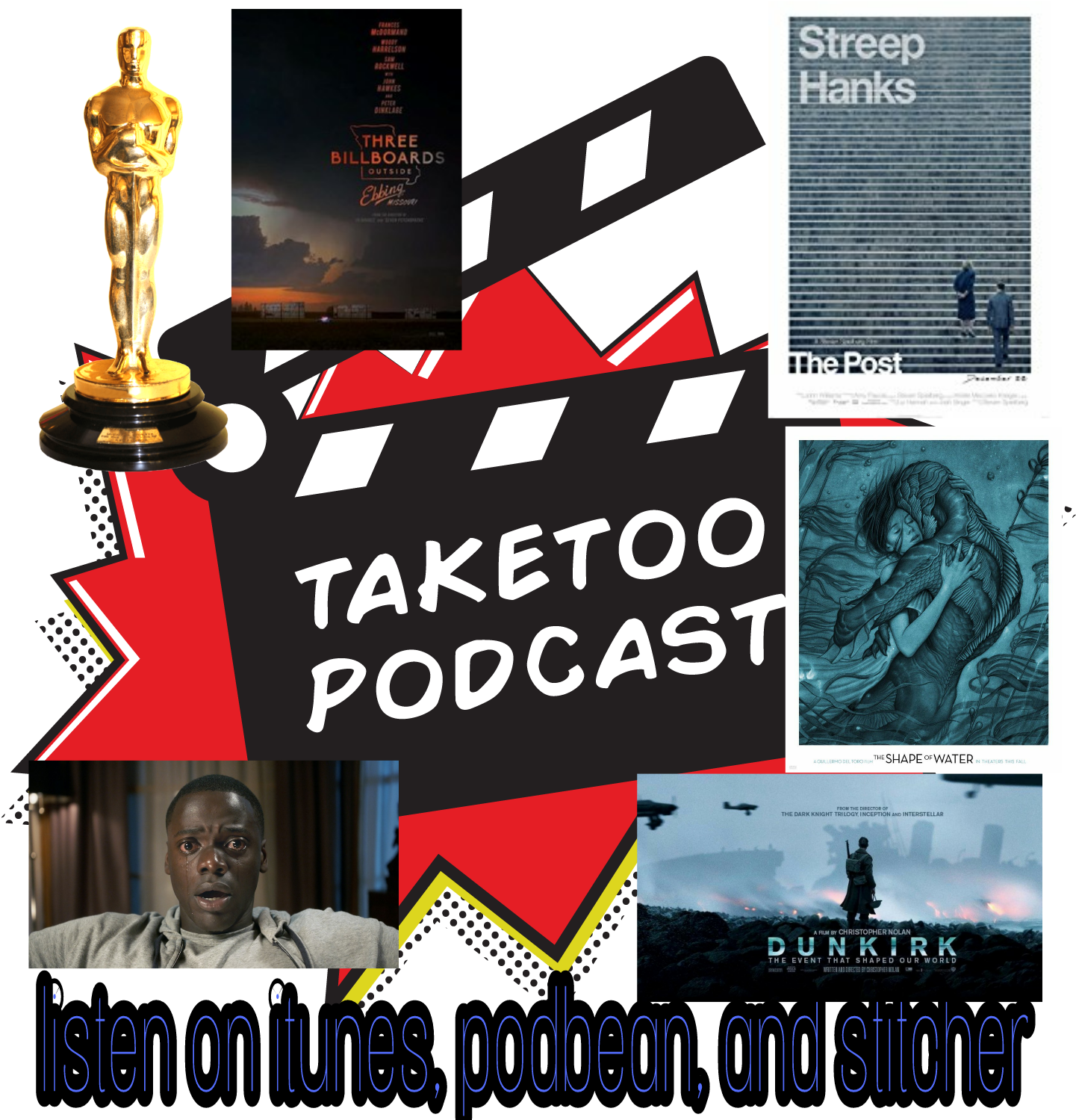 Oscar Nominations Rapid Reaction Show Flyer Clipart Large Size Png