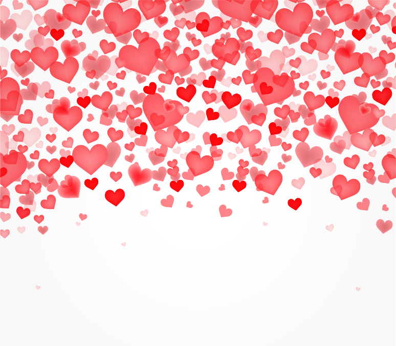 Schearts Love Valentine Happyvalentin - Love Background For Picsart Clipart (774x677), Png Download