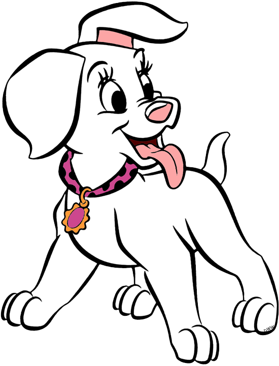 101 Dalmatians Puppies Clip Art Disney Clip Art Galore - 102 Dalmatians Oddball Cartoon - Png Download (550x722), Png Download
