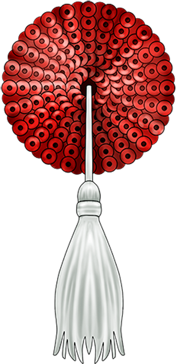 Flirtyqwerty - Nipple Tassel Png Clipart (768x768), Png Download