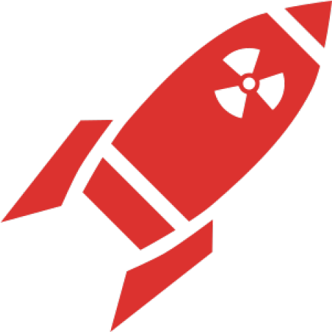Missile Clipart Ballistic Missile - Graphic Design - Png Download (640x480), Png Download